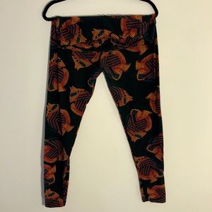 lularoe fish print leggings tall & curvy